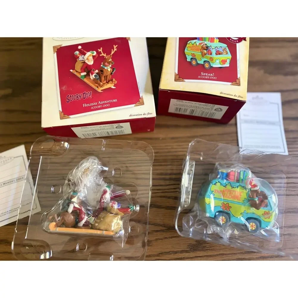 Vintage Hallmark Keepsake Scooby-Doo & Shaggy Christmas Ornaments Lot Of 8 NIB